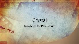  Presentation with film negative - Colorful theme enhanced with old movies - film negative frames background backdrop and a light gray colored foreground