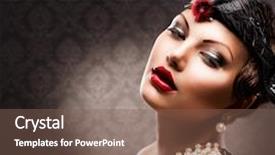  Presentation with vintage antique retro terrestrial globe - Theme having old movies - retro woman portrait vintage styled background and a violet colored foreground