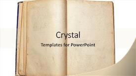  Presentation with blank bible - Cool new slides with old open book backdrop and a lemonade colored foreground