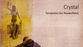  Presentation with justice - Slide set having old paper background law background and a lemonade colored foreground