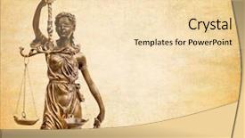  Presentation with justice - Amazing presentation design having old paper background law backdrop and a lemonade colored foreground