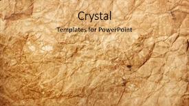  Presentation with old crumpled paper - Colorful PPT layouts enhanced with old paper background backdrop and a yellow colored foreground