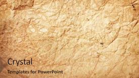  Presentation with old paper - Beautiful presentation theme featuring old paper background backdrop and a  colored foreground