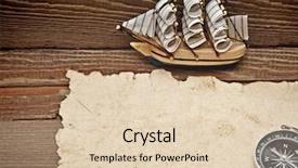  Presentation with old wood - Colorful PPT layouts enhanced with old paper compass rope backdrop and a lemonade colored foreground