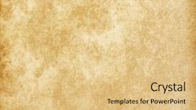  Presentation with old paper - Beautiful presentation theme featuring old paper grunge background backdrop and a lemonade colored foreground