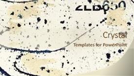  Presentation with old paper ink - Amazing slides having old paper ink - painted grunge background used collage backdrop and a lemonade colored foreground