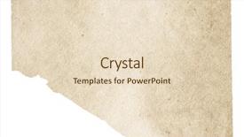  Presentation with old paper - Amazing presentation having old paper isolated on white backdrop and a lemonade colored foreground