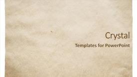  Presentation with fire old paper - PPT theme with old paper isolated on white background and a lemonade colored foreground