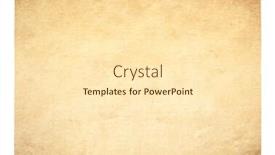  Presentation with old paper rolls - Cool new PPT theme with old paper isolated on white backdrop and a cream colored foreground