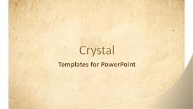  Presentation with path - Colorful slide deck enhanced with scrapbook - old paper isolated on white backdrop and a cream colored foreground