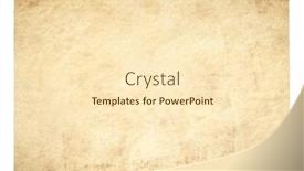  Presentation with clipping - PPT theme consisting of old paper isolated on white background with clipping path background and a cream colored foreground