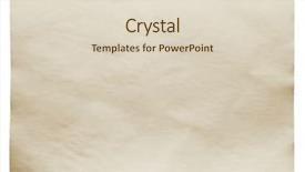  Presentation with old paper - Audience pleasing presentation theme consisting of old paper isolated on white backdrop and a lemonade colored foreground