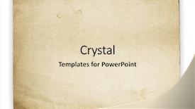  Presentation with old paper - Slides consisting of old paper isolated on white background and a lemonade colored foreground