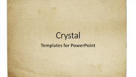  Presentation with old paper - Audience pleasing PPT theme consisting of old paper isolated on white backdrop and a lemonade colored foreground