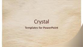  Presentation with fire old paper - Audience pleasing slide deck consisting of old paper isolated on white backdrop and a lemonade colored foreground