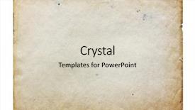  Presentation with old paper - Cool new PPT theme with old paper isolated on white backdrop and a  colored foreground