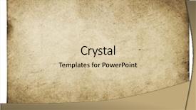  Presentation with old paper - PPT layouts consisting of old paper isolated on white background and a lemonade colored foreground