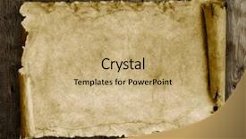  Presentation with old wood - Colorful theme enhanced with old paper on the wood backdrop and a coral colored foreground