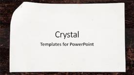  Presentation with old paper and ink - Slides enhanced with old paper on the wood background and a sky blue colored foreground