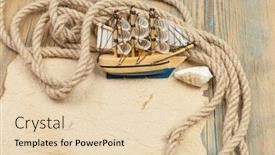  Presentation with old wood - Theme enhanced with old-paper-rope-and-model background and a lemonade colored foreground