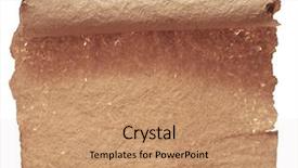  Presentation with scroll paper - Cool new slides with aerial view cityscape of paris in france backdrop and a gray colored foreground