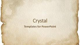  Presentation with burnt - Presentation theme consisting of old paper sheet background and a lemonade colored foreground