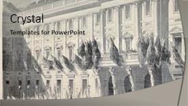  Presentation with journal - Audience pleasing presentation design consisting of old paper spanish paper - popular festivities in madrid backdrop and a light gray colored foreground