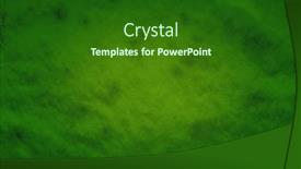  Presentation with green paper texture - Presentation design consisting of old-paper-texture-green-background background and a forest green colored foreground