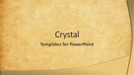  Presentation with old brown paper texture - Colorful slide deck enhanced with old paper texture grunge background backdrop and a yellow colored foreground