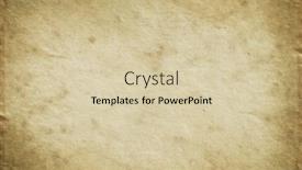  Presentation with old brown paper texture - Amazing PPT theme having old-paper-texture-grungy-background backdrop and a lemonade colored foreground