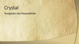  Presentation with burnt - Presentation theme featuring old paper texture background and a lemonade colored foreground