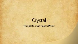  Presentation with old brown paper texture - Cool new PPT theme with old paper texture backdrop and a blonde colored foreground