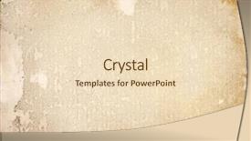  Presentation with old paper - PPT layouts consisting of old paper texture background and a lemonade colored foreground