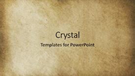  Presentation with aged paper - Beautiful PPT theme featuring old paper texture backdrop and a  colored foreground