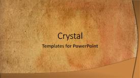  Presentation with old brown paper texture - PPT theme having old paper textures - perfect background background and a  colored foreground