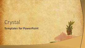  Presentation with old paper - Beautiful PPT layouts featuring old-paper-textures-with-rose backdrop and a yellow colored foreground