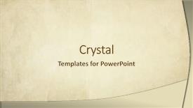  Presentation with old paper - Beautiful presentation theme featuring old paper textures with space backdrop and a cream colored foreground