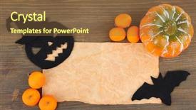  Presentation with old paper and ink - Slide deck enhanced with old skirt denim texture isolated on white background background and a gray colored foreground