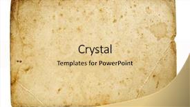  Presentation with notebook paper - Cool new PPT theme with old paper backdrop and a blonde colored foreground