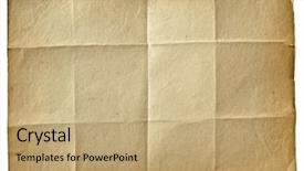  Presentation with old paper and ink - Amazing PPT theme having old paper backdrop and a coral colored foreground