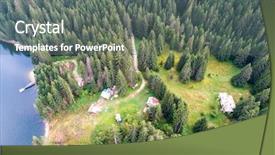  Presentation with paterns - Slide set with old paterns from a house background and a  colored foreground