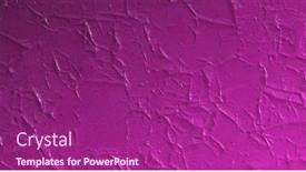  Presentation with purple wall - PPT theme having old-peeling-wall-purple-background background and a violet colored foreground