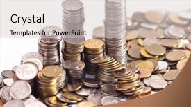  Presentation with silver abstract - PPT layouts having old penny - abstract background with silver background and a light gray colored foreground