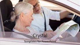  Presentation with old map - Beautiful PPT layouts featuring old people concept - happy senior backdrop and a light gray colored foreground