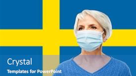  Presentation with virus disease - Beautiful PPT theme featuring old-people-concept-portrait backdrop and a teal colored foreground