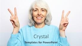  Presentation with body language - Presentation theme having old-people-modern-lifestyle-body background and a arctic colored foreground