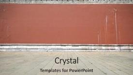  Presentation with forbidden city - Presentation theme with old peoples - beijing forbidden city background and a  colored foreground