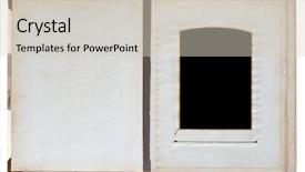  Presentation with old album - Slide deck enhanced with old photo album isolated background and a soft green colored foreground