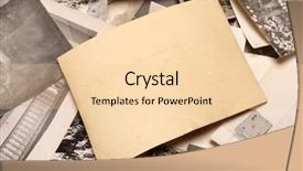  Presentation with old photo - Colorful slides enhanced with old photograph - vintage photo abstract background backdrop and a lemonade colored foreground