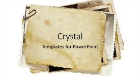  Presentation with old photo - Cool new PPT layouts with old photos bunch isolated backdrop and a lemonade colored foreground